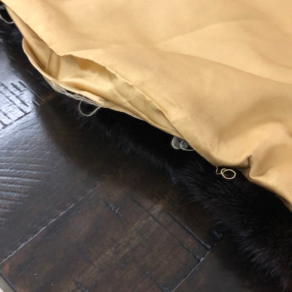 Mink coat red mink herring bone pattern - Picture 8 of 16